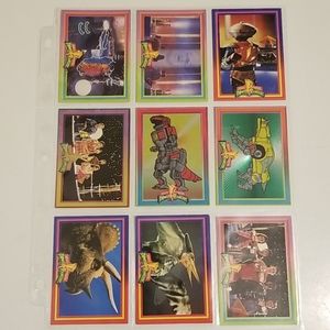Power Rangers 1994 Saban trading cards